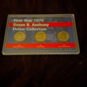 First Year 1979 Susan B. Anthony Dollar Colletion